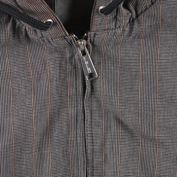 Carhartt Active Jacket, Gun Club Check, Hooded, Padded Work Jacket, Men's Size L cotton gray type Vintage Second Hand