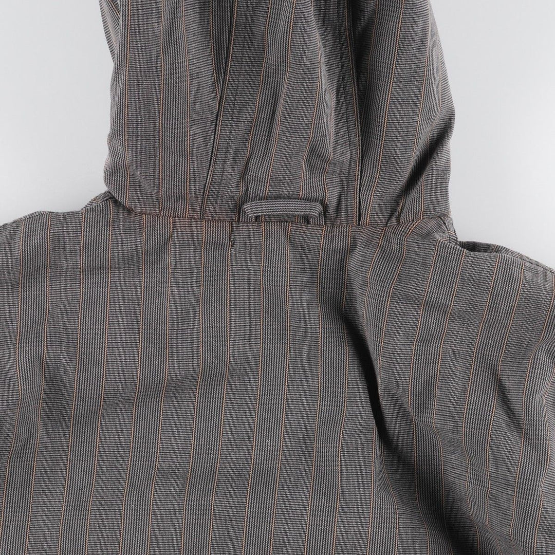 Carhartt Active Jacket, Gun Club Check, Hooded, Padded Work Jacket, Men's Size L cotton gray type Vintage Second Hand