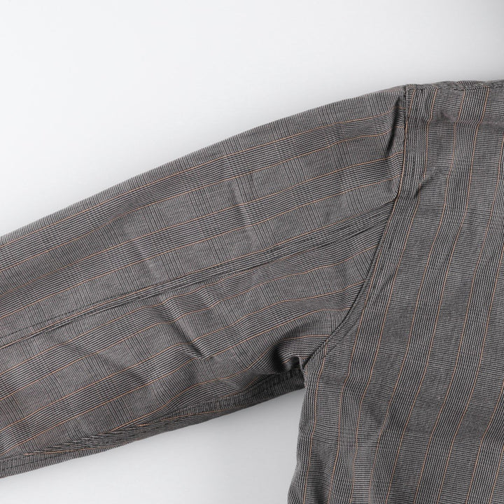 Carhartt Active Jacket, Gun Club Check, Hooded, Padded Work Jacket, Men's Size L cotton gray type Vintage Second Hand