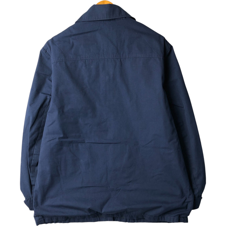 1980'S vintage outerwear work jacket, men's size XL unclear navy blue type Vintage Second Hand