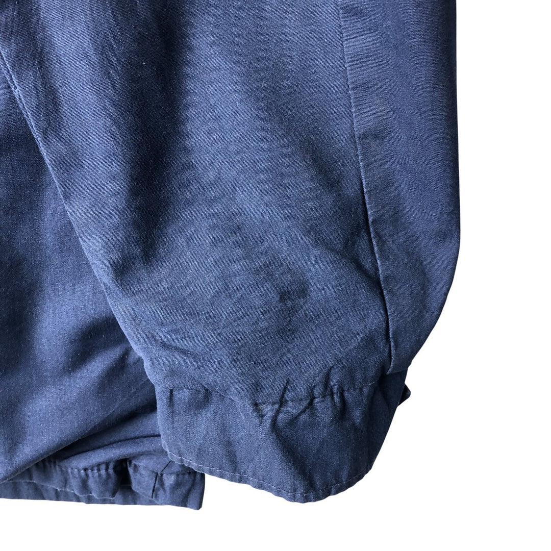 1980'S vintage outerwear work jacket, men's size XL unclear navy blue type Vintage Second Hand