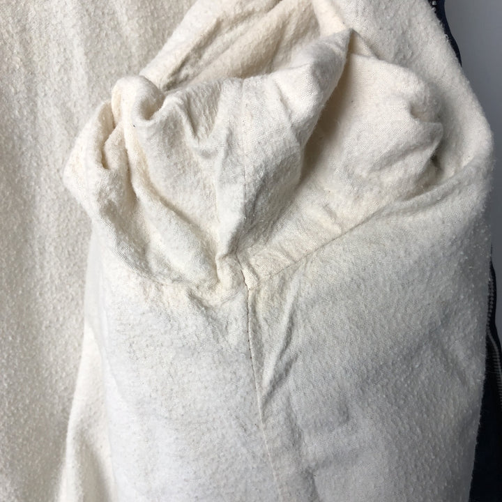 1980'S vintage outerwear work jacket, men's size XL unclear navy blue type Vintage Second Hand