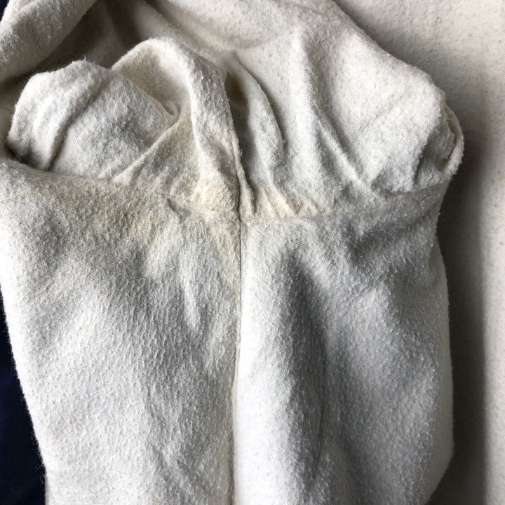 1980'S vintage outerwear work jacket, men's size XL unclear navy blue type Vintage Second Hand