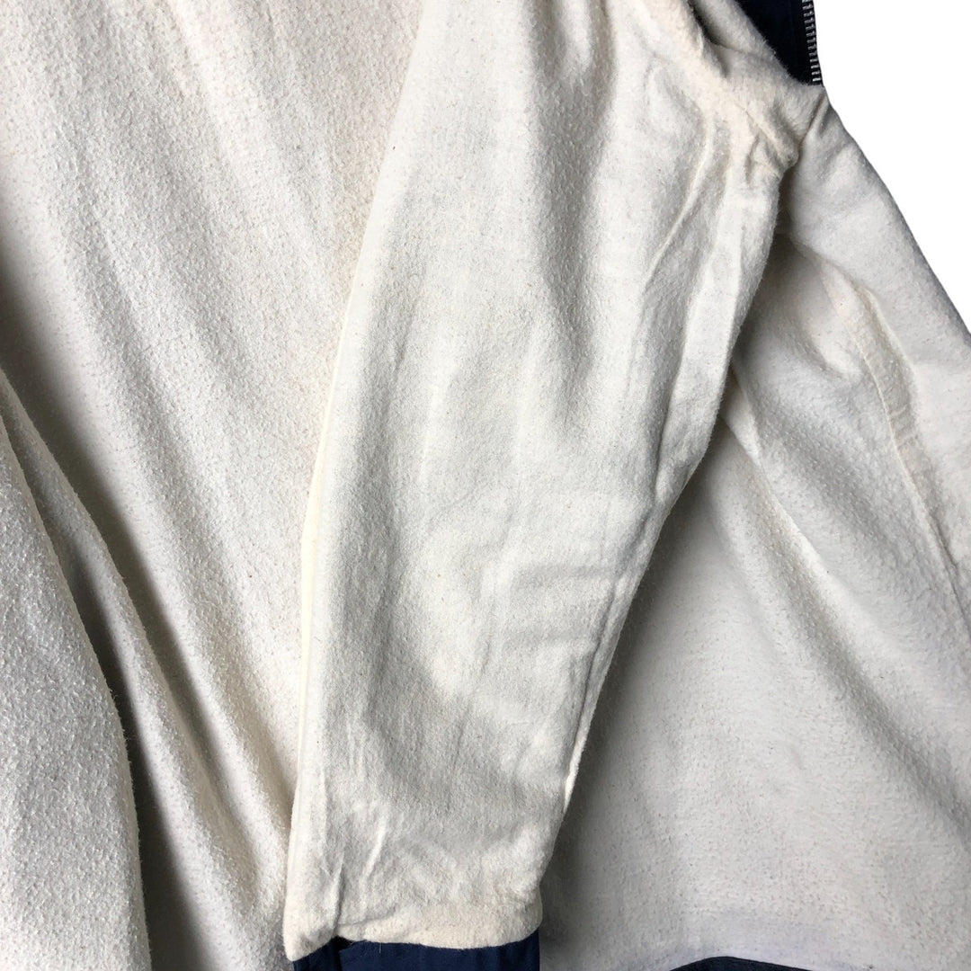 1980'S vintage outerwear work jacket, men's size XL unclear navy blue type Vintage Second Hand