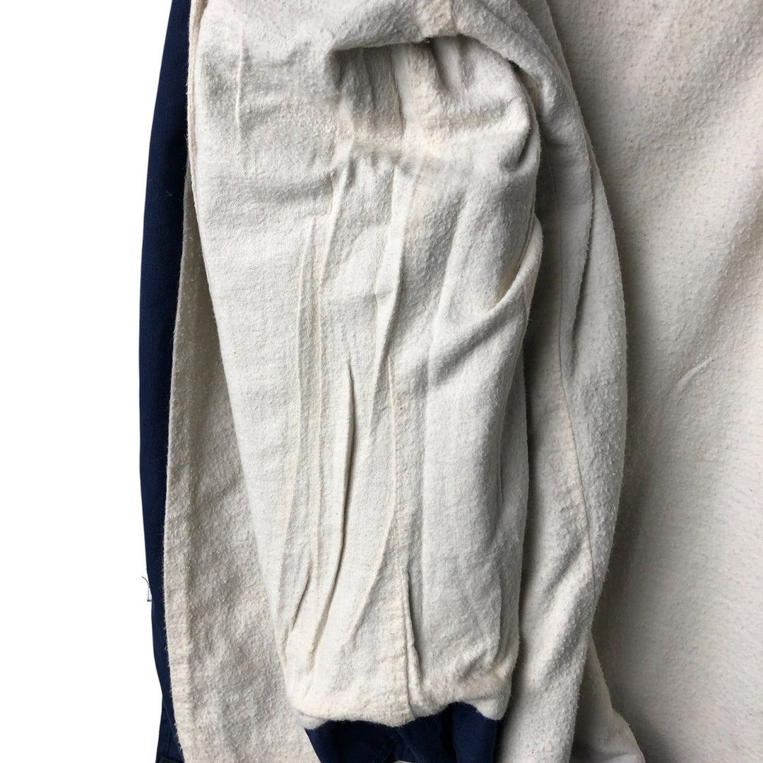 1980'S vintage outerwear work jacket, men's size XL unclear navy blue type Vintage Second Hand
