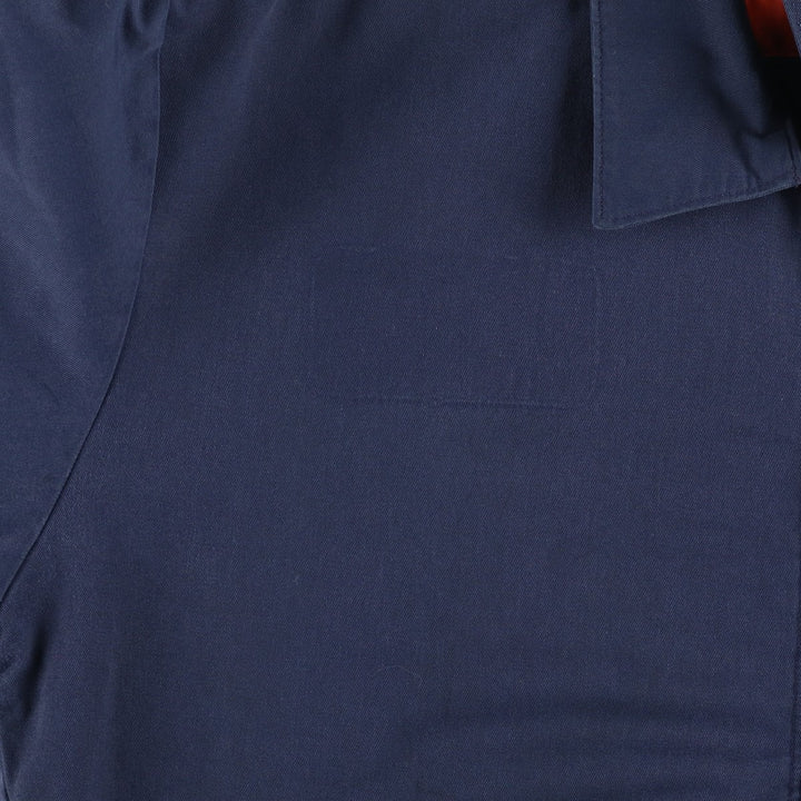 Red Kap Stars and Stripes Print Padded Work Jacket, Men's Size Medium polyester navy blue type Vintage Second Hand