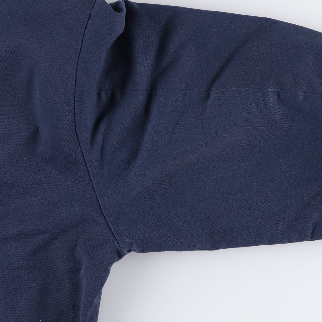 Red Kap Stars and Stripes Print Padded Work Jacket, Men's Size Medium polyester navy blue type Vintage Second Hand