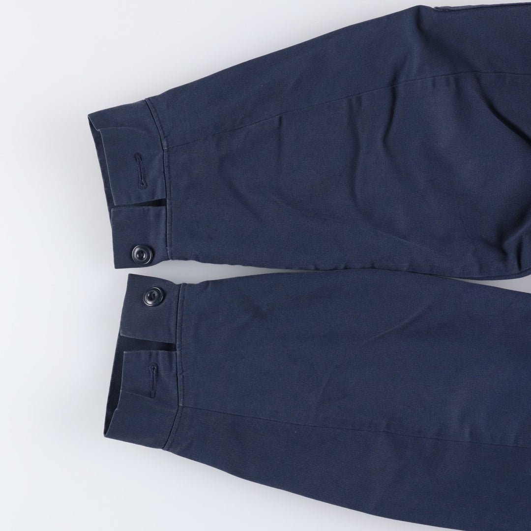 Red Kap Stars and Stripes Print Padded Work Jacket, Men's Size Medium polyester navy blue type Vintage Second Hand