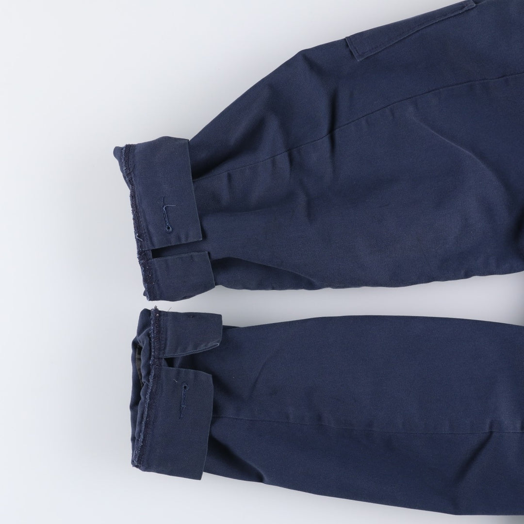 Red Kap Stars and Stripes Print Padded Work Jacket, Men's Size Medium polyester navy blue type Vintage Second Hand