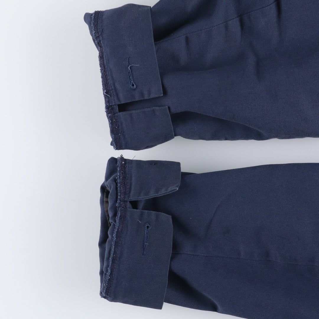 Red Kap Stars and Stripes Print Padded Work Jacket, Men's Size Medium polyester navy blue type Vintage Second Hand