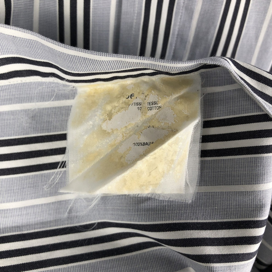 Burberry's LONDON Multi-Stripe Long Sleeve Button-Down Striped Shirt, Men's XL unclear Blue type light blue Vintage Second Hand