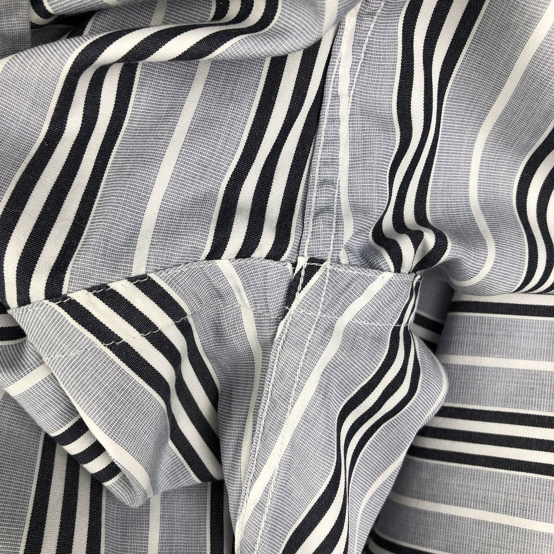 Burberry's LONDON Multi-Stripe Long Sleeve Button-Down Striped Shirt, Men's XL unclear Blue type light blue Vintage Second Hand