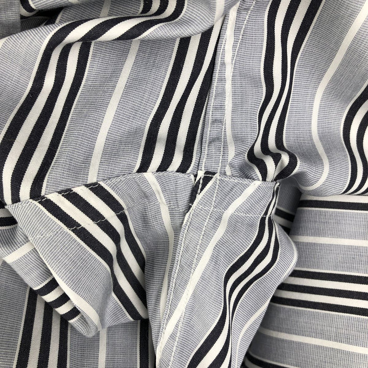 Burberry's LONDON Multi-Stripe Long Sleeve Button-Down Striped Shirt, Men's XL unclear Blue type light blue Vintage Second Hand