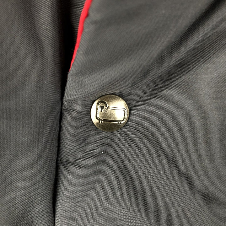 Vintage 1980'S WOOLRICH down jacket, made in the USA, size M, men's Nylon Charcoal Vintage Second Hand