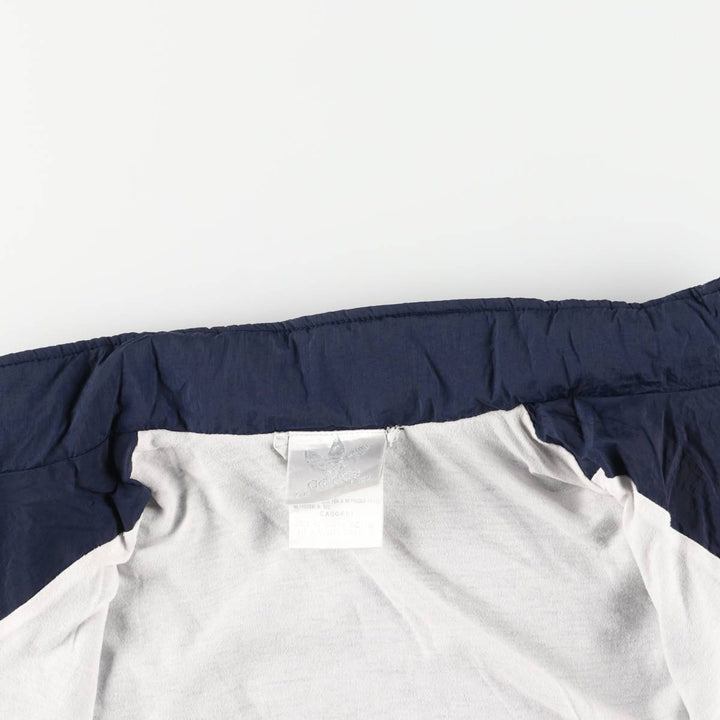 Vintage 80s-90'S Adidas windbreaker, men's size M polyamide navy blue type Vintage Second Hand