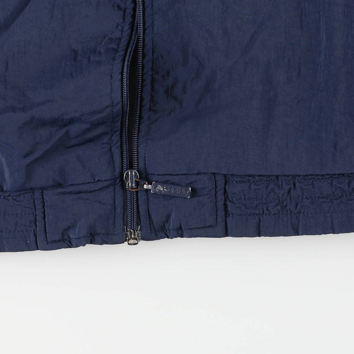 Vintage 80s-90'S Adidas windbreaker, men's size M polyamide navy blue type Vintage Second Hand