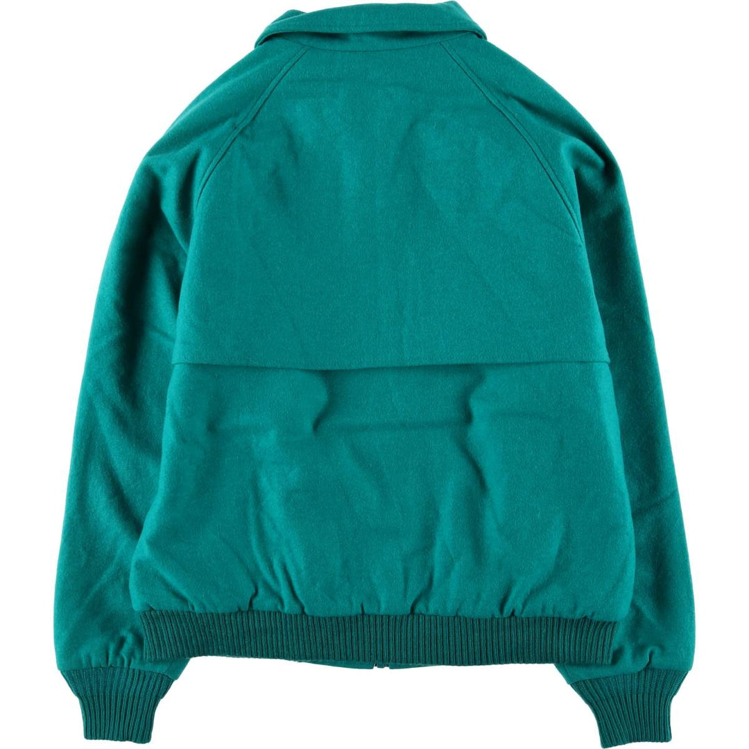 Vintage 1970'S Pendleton wool jacket, made in the USA, size M, men's wool Emerald green Vintage Second Hand