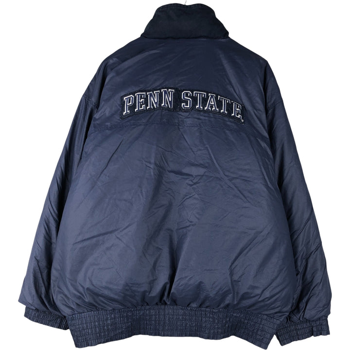 Vintage 90'S Nike Team Sports Down Jacket, Men's XL Nylon navy blue type Vintage Second Hand