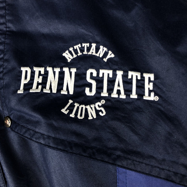 Vintage 90'S Nike Team Sports Down Jacket, Men's XL Nylon navy blue type Vintage Second Hand