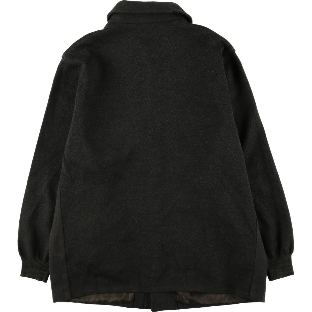 Burberry's BURBERRY LONDON Check Pattern Wool Jacket, Men's Size L wool Khaki type brown Vintage Second Hand