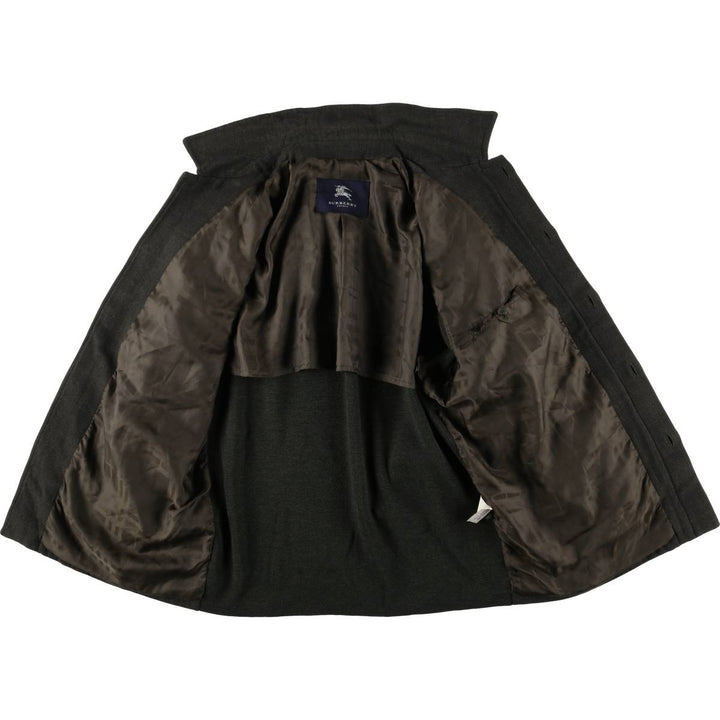 Burberry's BURBERRY LONDON Check Pattern Wool Jacket, Men's Size L wool Khaki type brown Vintage Second Hand