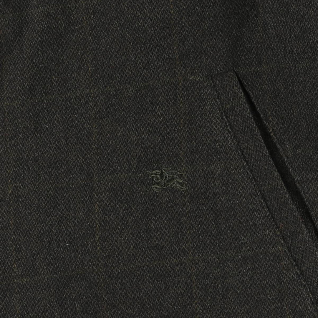 Burberry's BURBERRY LONDON Check Pattern Wool Jacket, Men's Size L wool Khaki type brown Vintage Second Hand