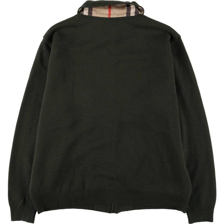 Burberry's BURBERRY LONDON wool sports jacket, men's size L wool Khaki type Vintage Second Hand