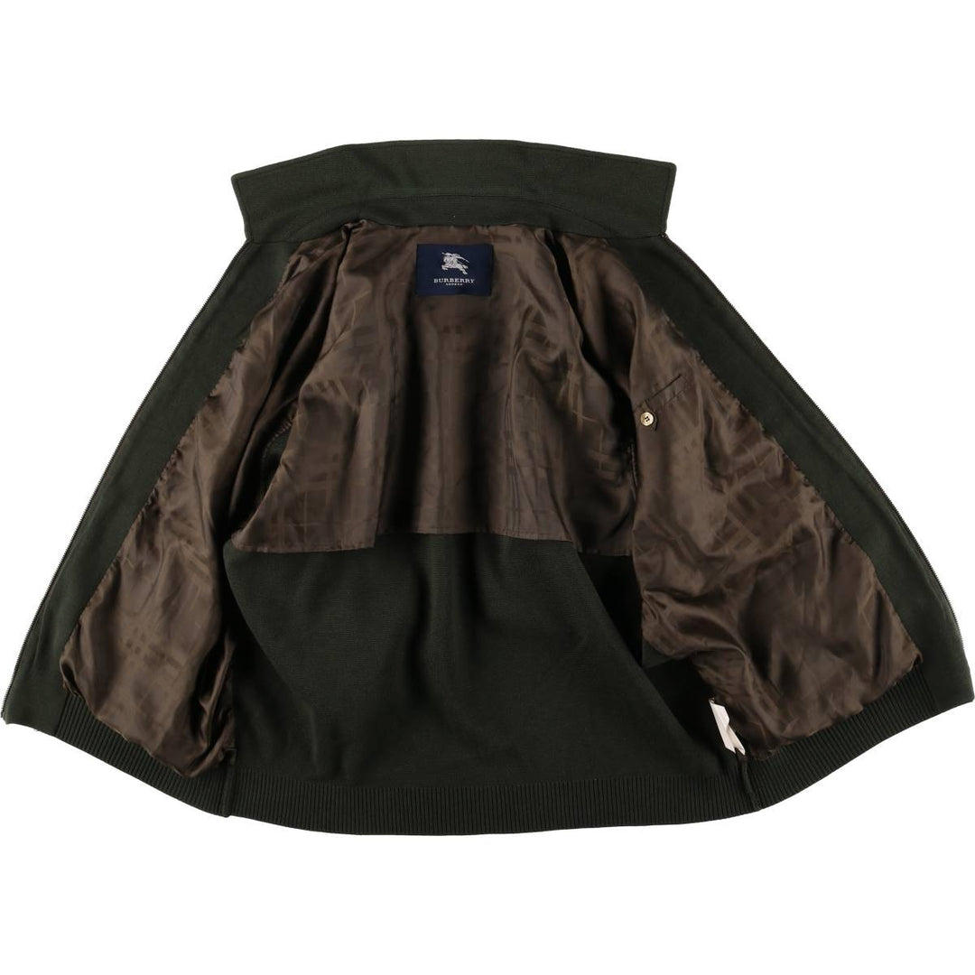 Burberry's BURBERRY LONDON wool sports jacket, men's size L wool Khaki type Vintage Second Hand