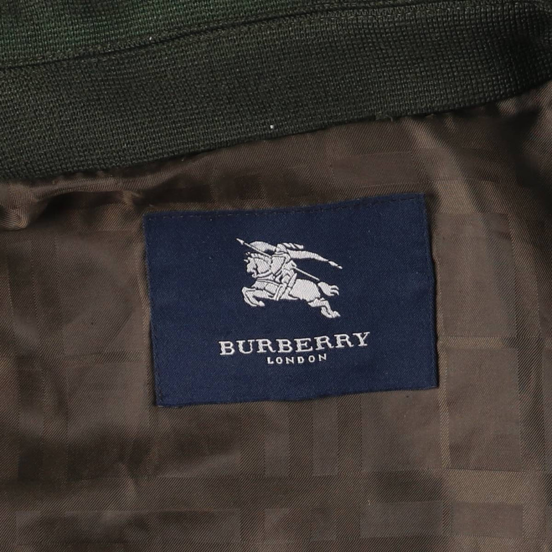 Burberry's BURBERRY LONDON wool sports jacket, men's size L wool Khaki type Vintage Second Hand
