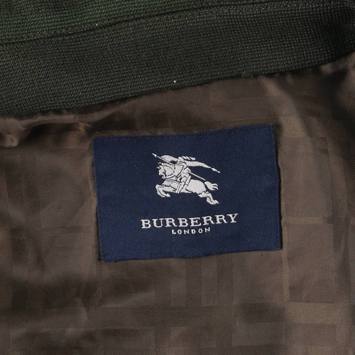 Burberry's BURBERRY LONDON wool sports jacket, men's size L wool Khaki type Vintage Second Hand