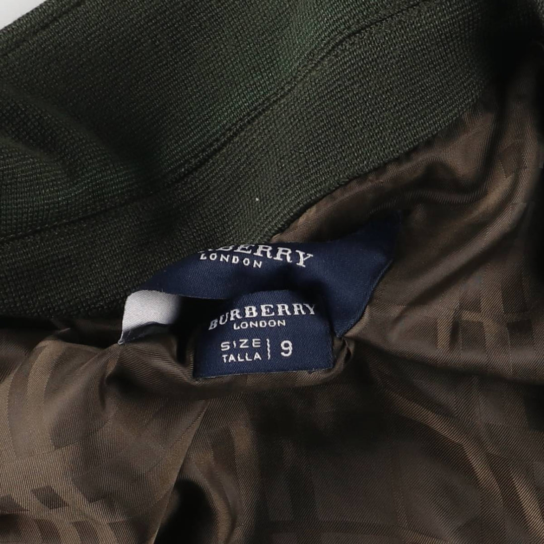Burberry's BURBERRY LONDON wool sports jacket, men's size L wool Khaki type Vintage Second Hand