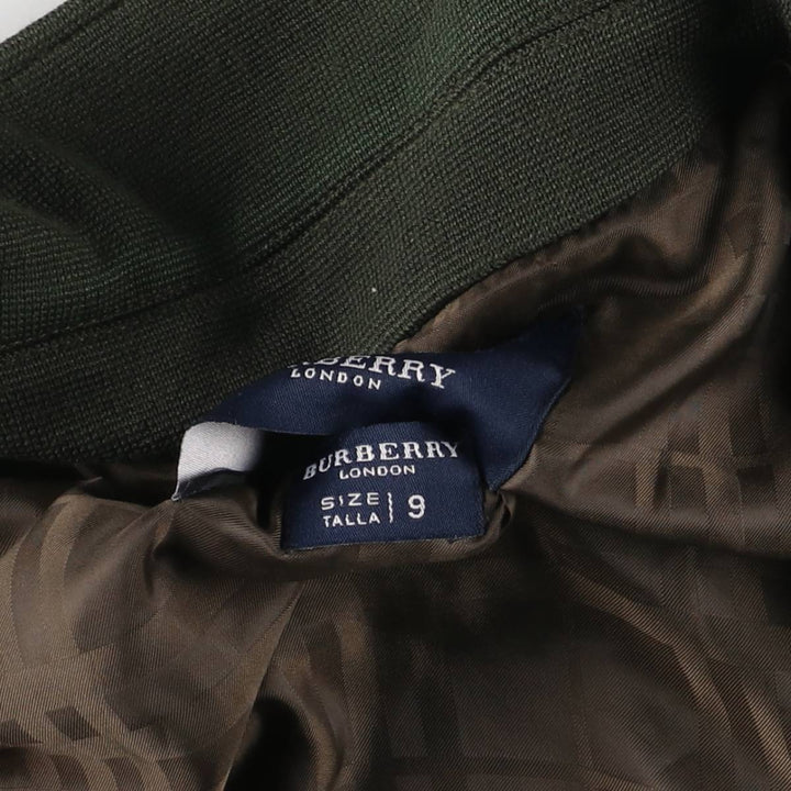 Burberry's BURBERRY LONDON wool sports jacket, men's size L wool Khaki type Vintage Second Hand