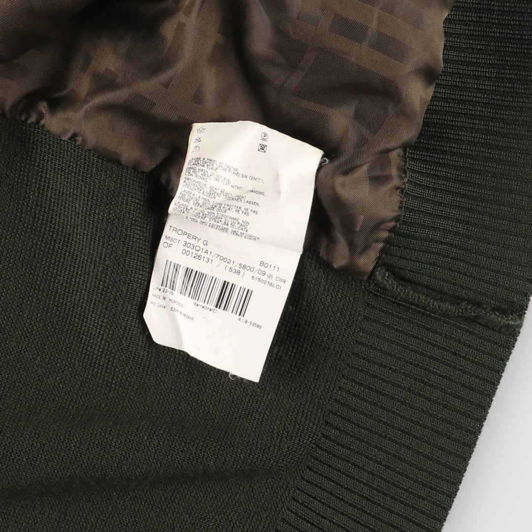 Burberry's BURBERRY LONDON wool sports jacket, men's size L wool Khaki type Vintage Second Hand