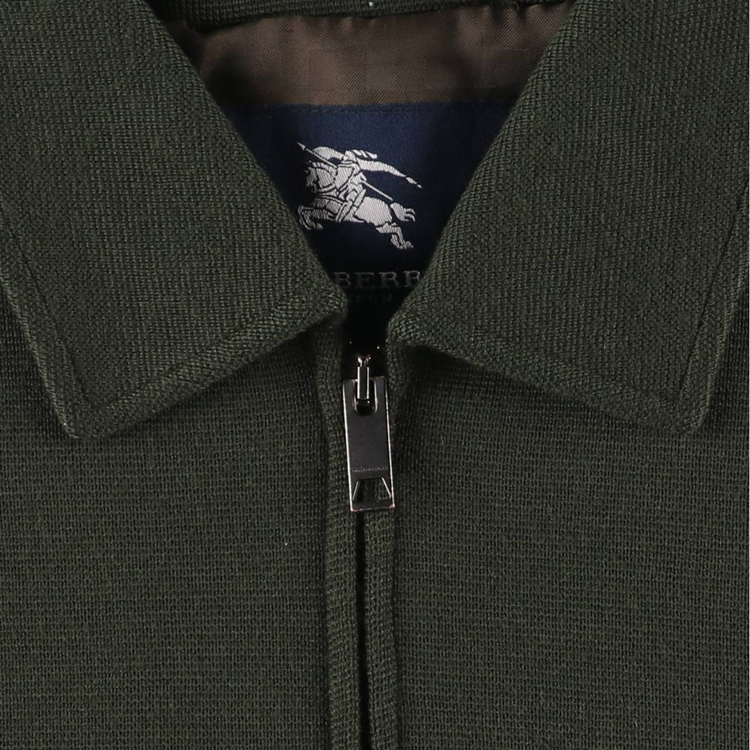 Burberry's BURBERRY LONDON wool sports jacket, men's size L wool Khaki type Vintage Second Hand