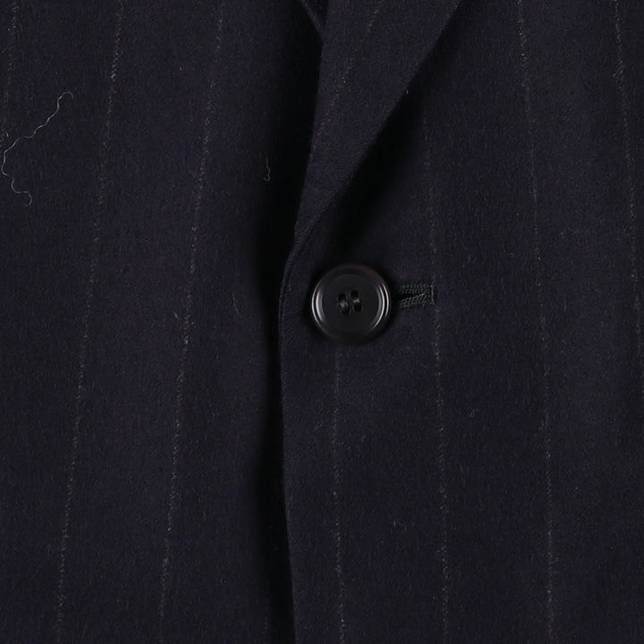 Yves Saint Laurent POUR HOMME Striped Pattern Tailored Jacket, Men's Size M unclear navy blue type Vintage Second Hand