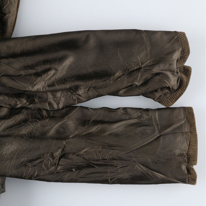 Brooks Brothers Corduroy Tailored Jacket, Made in USA, Men's Size L unclear brown type Vintage Second Hand