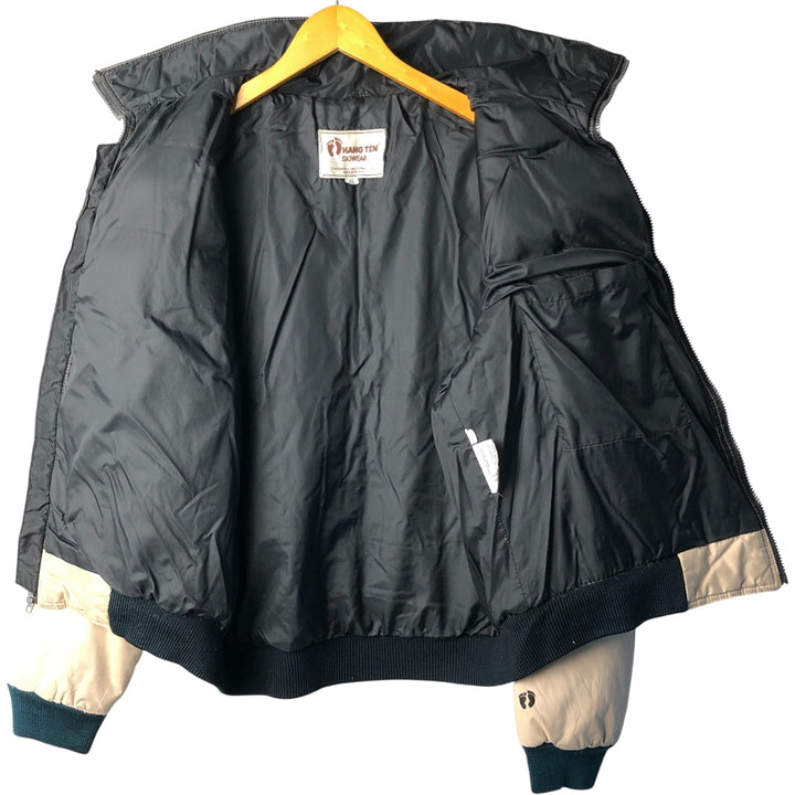 Hanten HANG TEN Down Jacket Men's XL polyester Beige type Vintage Second Hand