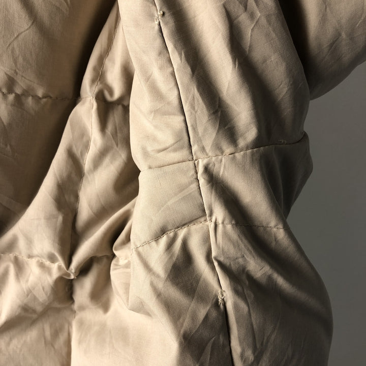 Hanten HANG TEN Down Jacket Men's XL polyester Beige type Vintage Second Hand