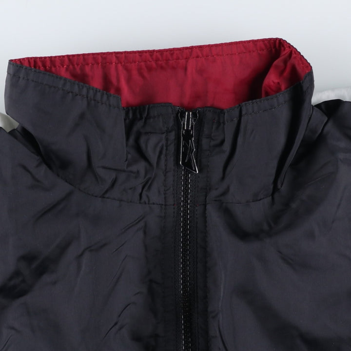 90'S Reebok Back Logo Nylon Jacket Men's Size L Vintage polyester black type Vintage Second Hand