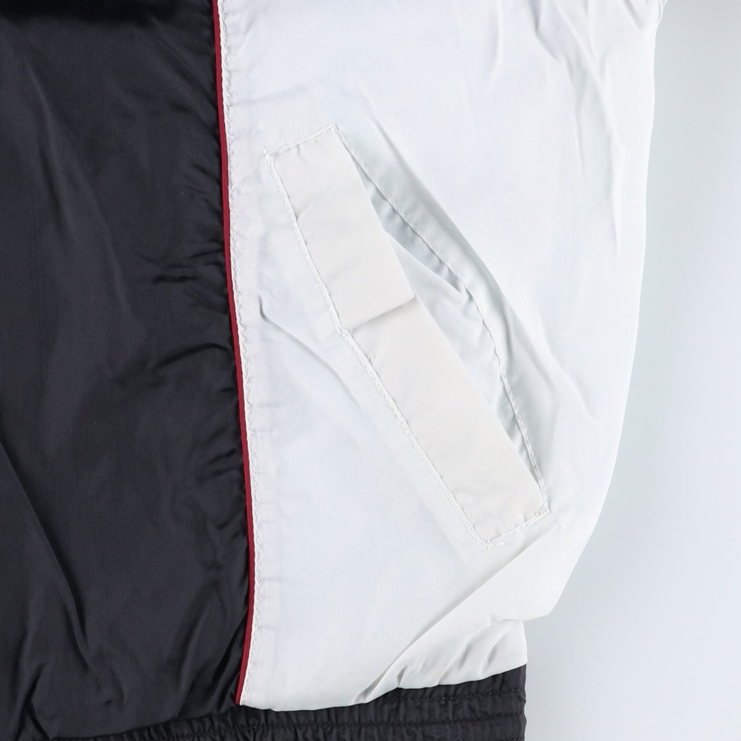 90'S Reebok Back Logo Nylon Jacket Men's Size L Vintage polyester black type Vintage Second Hand