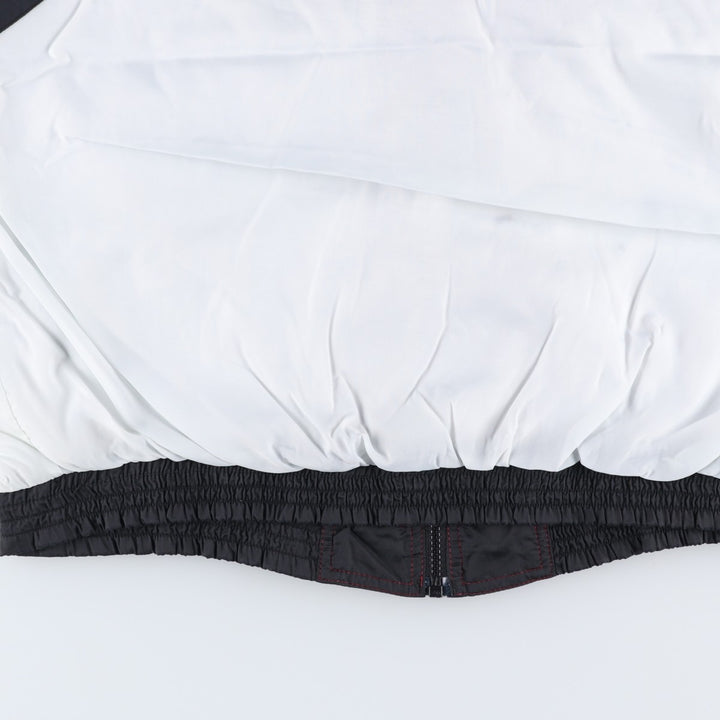 90'S Reebok Back Logo Nylon Jacket Men's Size L Vintage polyester black type Vintage Second Hand