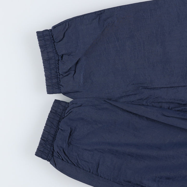 90'S Reebok nylon jacket, men's size L, vintage Nylon navy blue type Vintage Second Hand