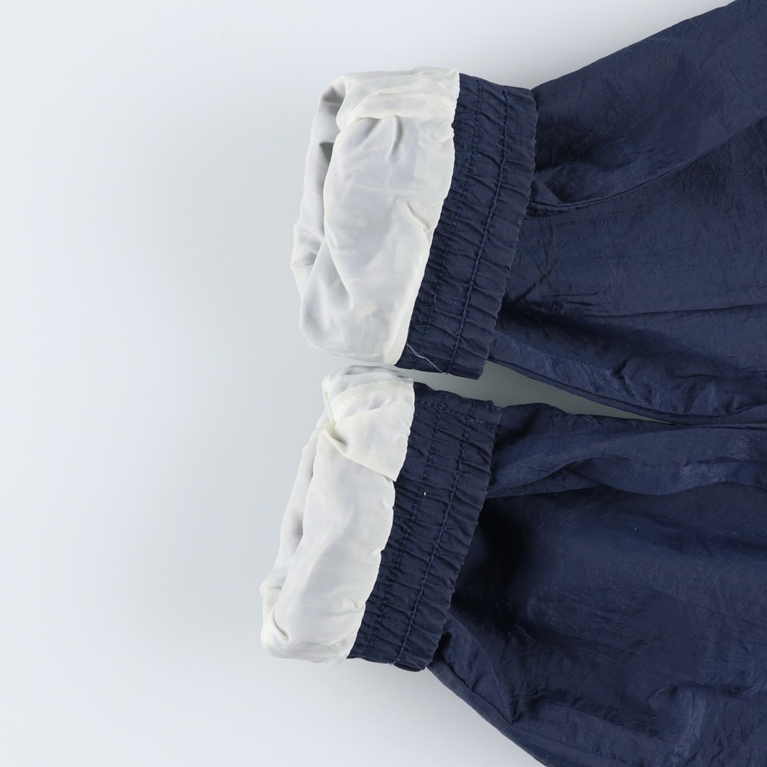 90'S Reebok nylon jacket, men's size L, vintage Nylon navy blue type Vintage Second Hand