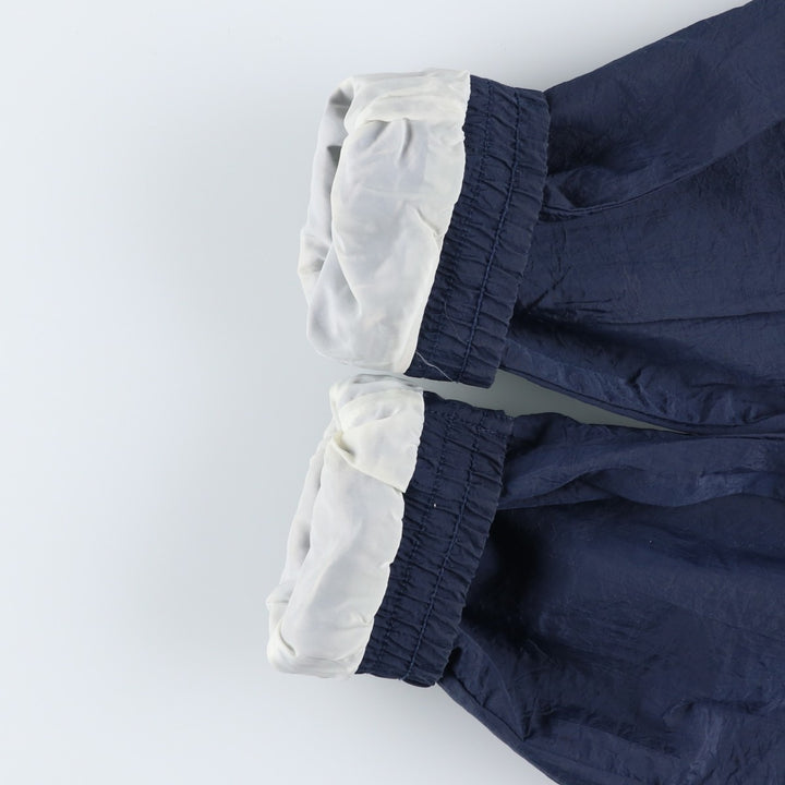 90'S Reebok nylon jacket, men's size L, vintage Nylon navy blue type Vintage Second Hand