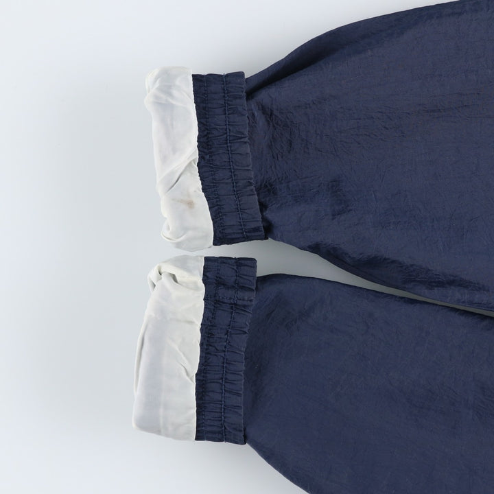 90'S Reebok nylon jacket, men's size L, vintage Nylon navy blue type Vintage Second Hand