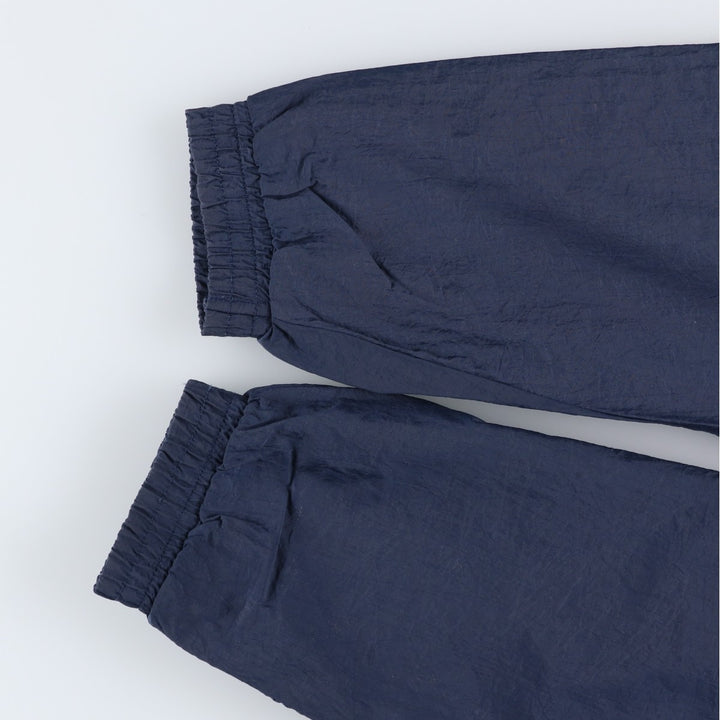 90'S Reebok nylon jacket, men's size L, vintage Nylon navy blue type Vintage Second Hand