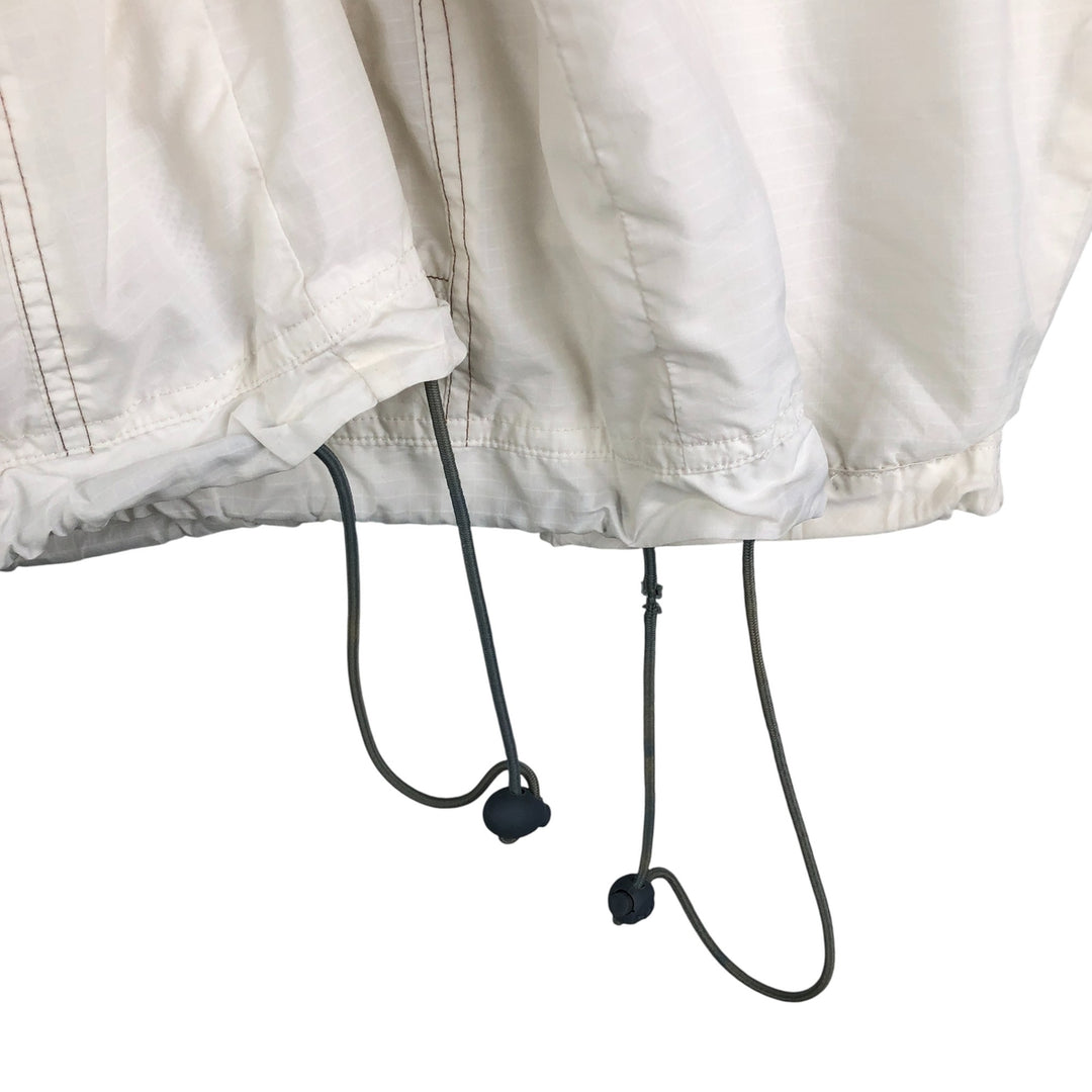 Vintage 90'S Adidas half-zip hooded warm-up pullover, men's size XL polyester white type Vintage Second Hand