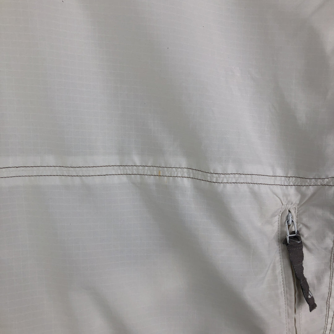 Vintage 90'S Adidas half-zip hooded warm-up pullover, men's size XL polyester white type Vintage Second Hand