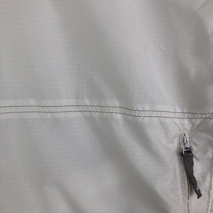 Vintage 90'S Adidas half-zip hooded warm-up pullover, men's size XL polyester white type Vintage Second Hand