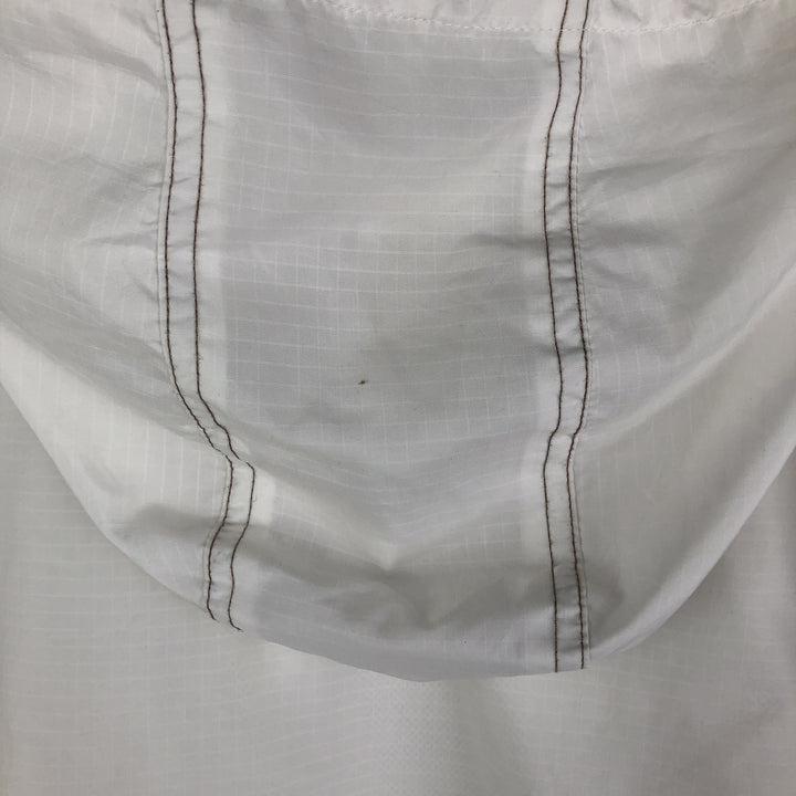 Vintage 90'S Adidas half-zip hooded warm-up pullover, men's size XL polyester white type Vintage Second Hand